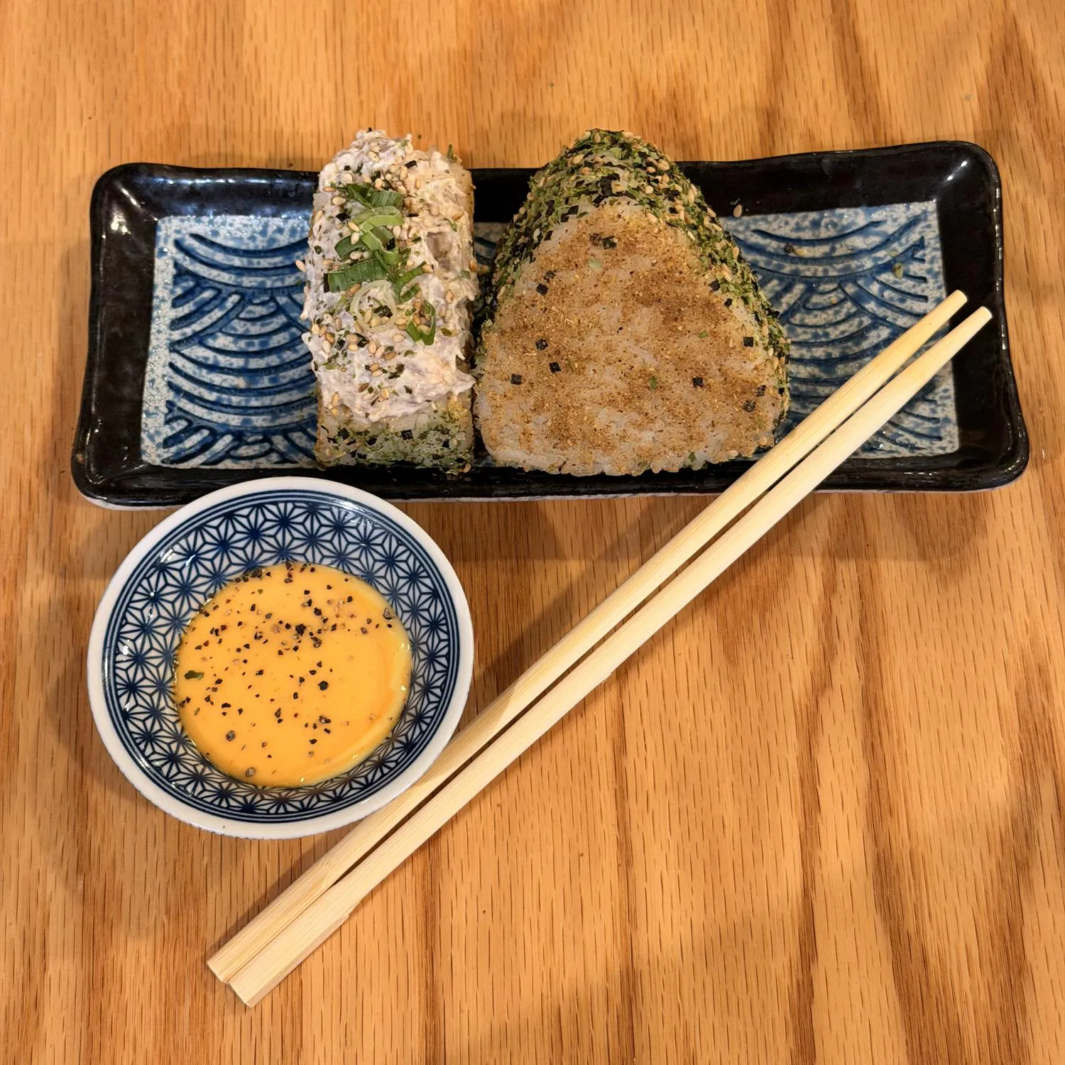 Crab Salad Onigiri at Ridiculous Chicken Christiansburg, Asian Restaurant in Christiansburg