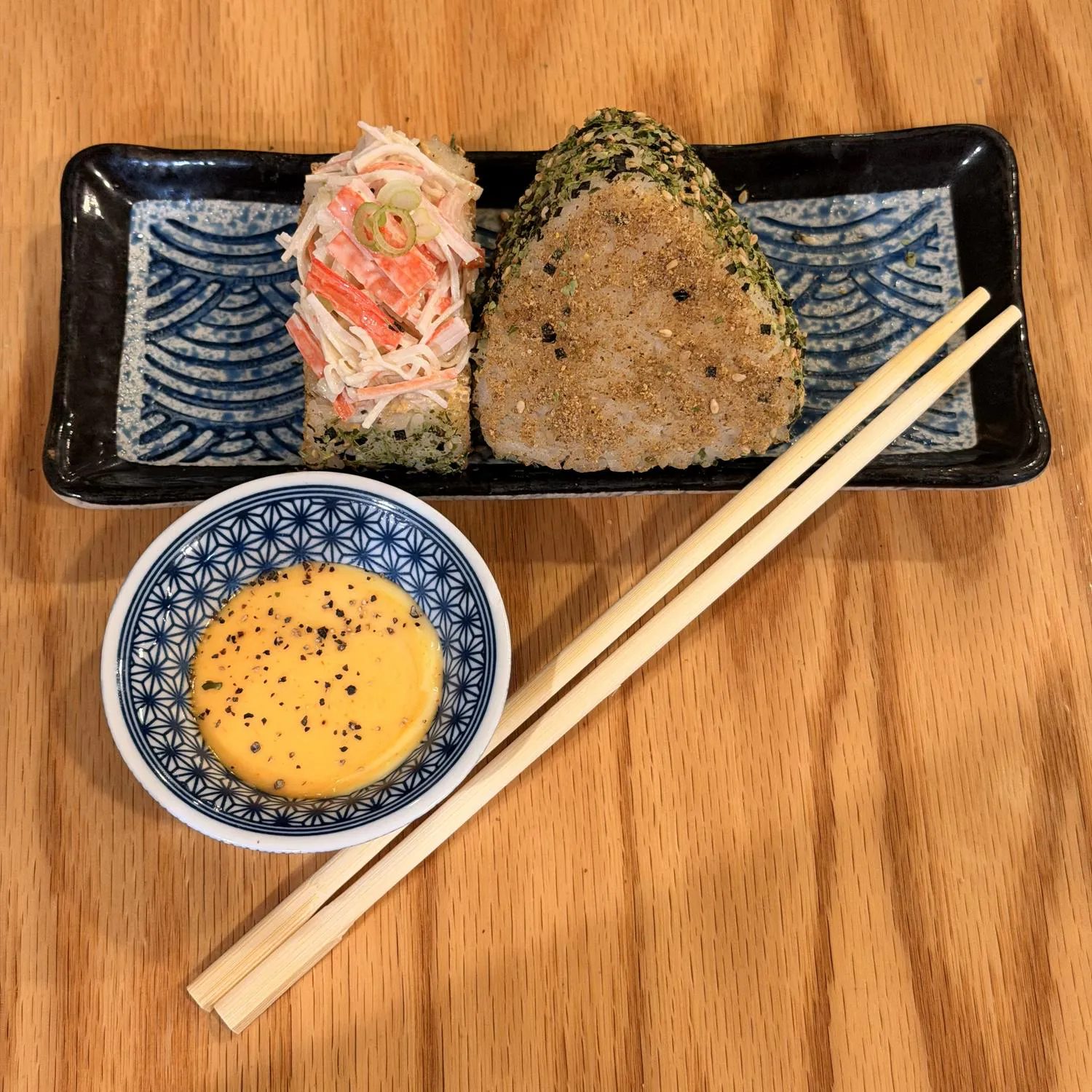 Crab Stick Onigiri at Ridiculous Chicken Christiansburg, Asian Restaurant in Christiansburg
