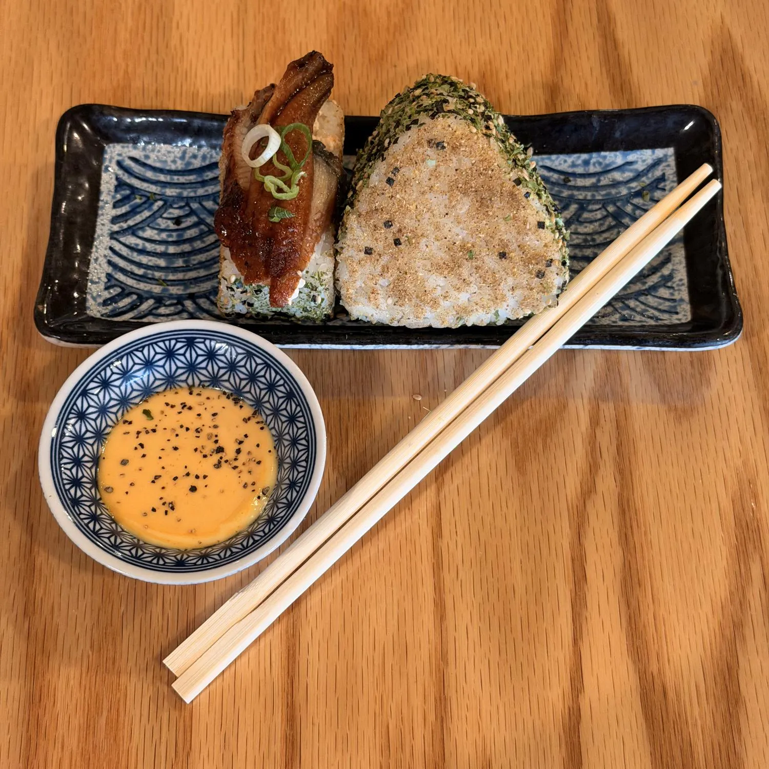 Eel Onigiri at Ridiculous Chicken Christiansburg, Asian Restaurant in Christiansburg
