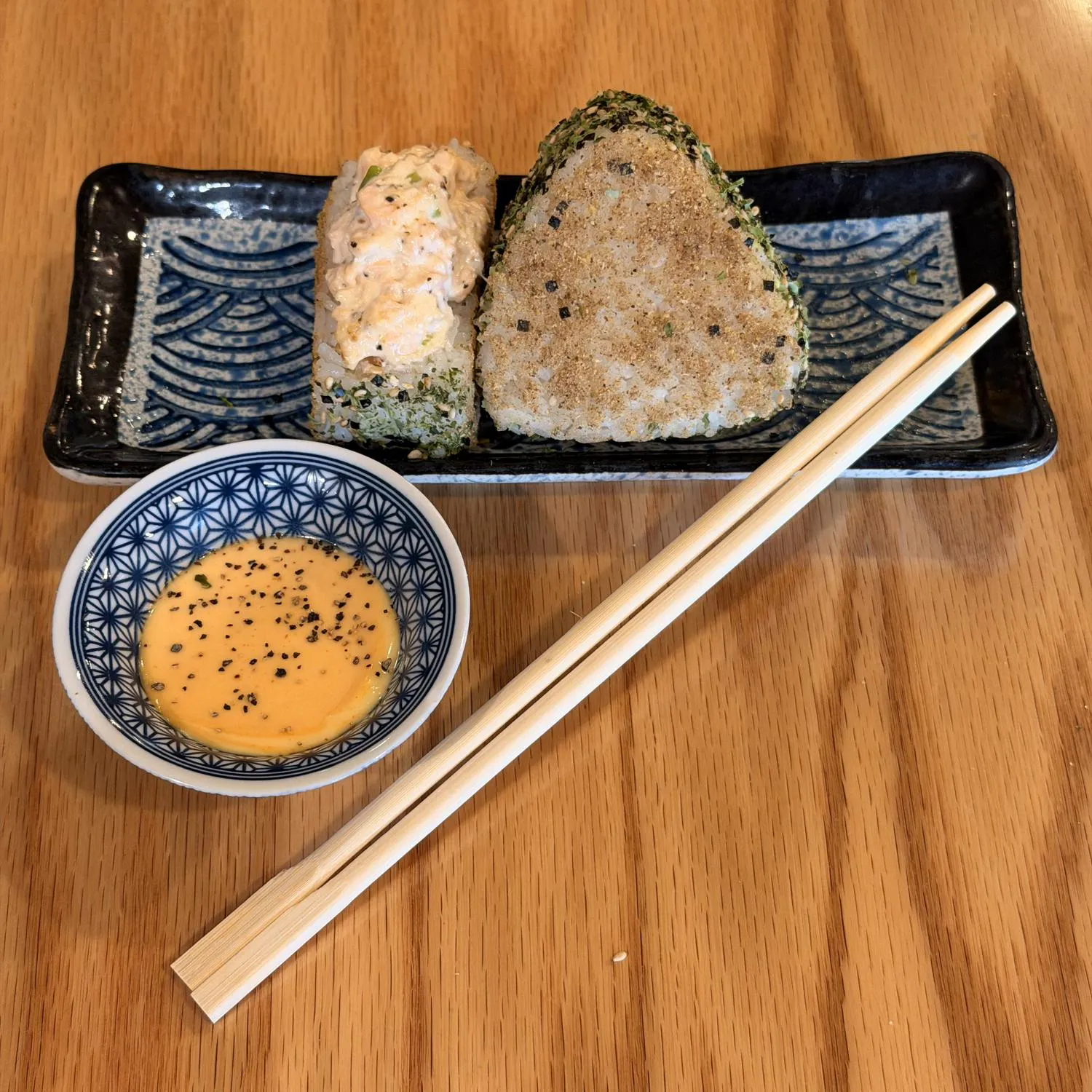 Spicy Tuna Onigiri at Ridiculous Chicken Christiansburg, Asian Restaurant in Christiansburg